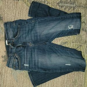 High rise skinny jeans